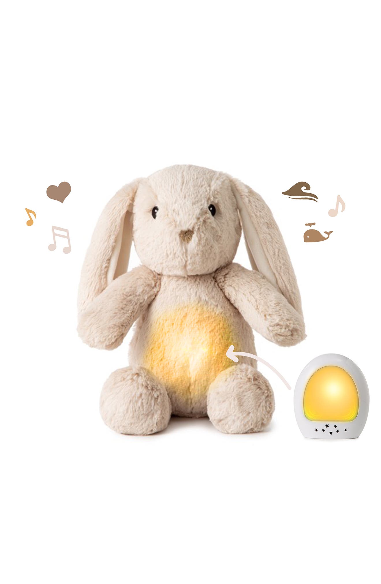 Cloud B LoveLight™ Billy Bunny Multisensory Stuffed Animal | Nordstrom