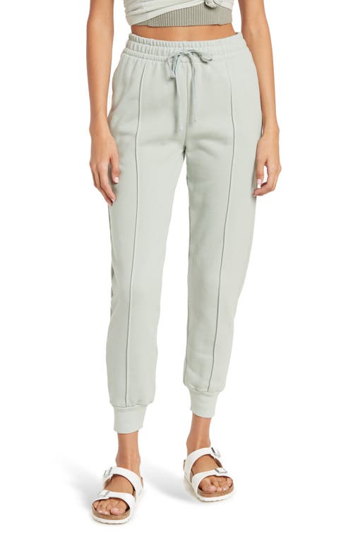 Jonathan Simkhai Standard Niya Terry Track Pants in Sage