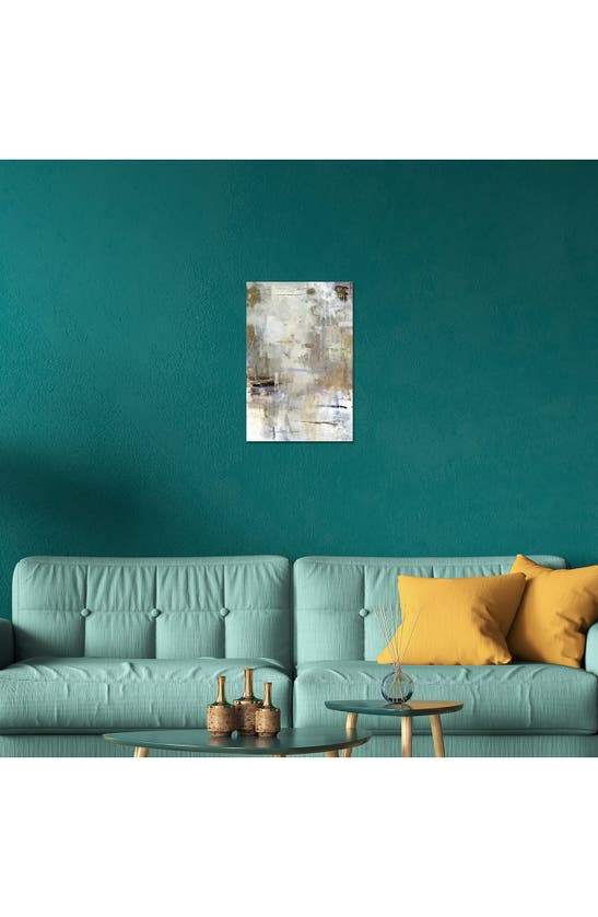 Icanvas Asking For White By Julian Spencer Canvas Wall Art In White-multi