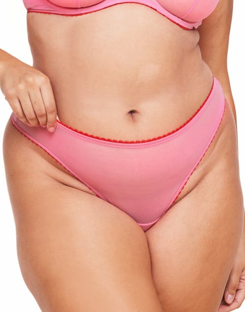 Shop Adore Me Alyshia Thong Panties In Medium Pink