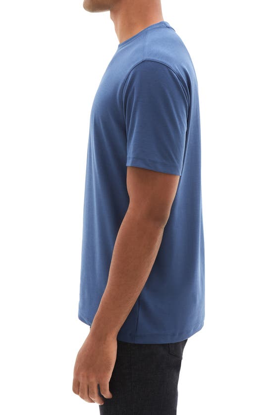 Robert Barakett Hickman Solid T-shirt In Poseidon
