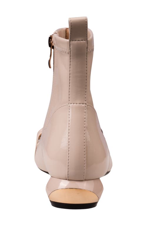 Ninety Union Milan Chain Bootie In Ivory