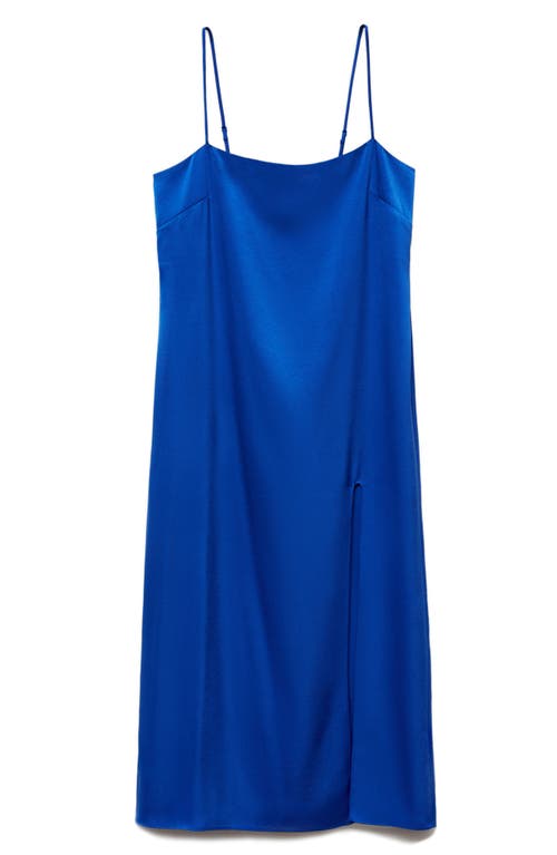 MANGO MANGO SATIN SLIPDRESS