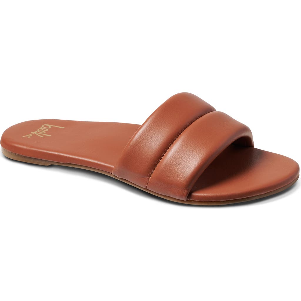 Beek Sugarbird Slide Sandal In Tan