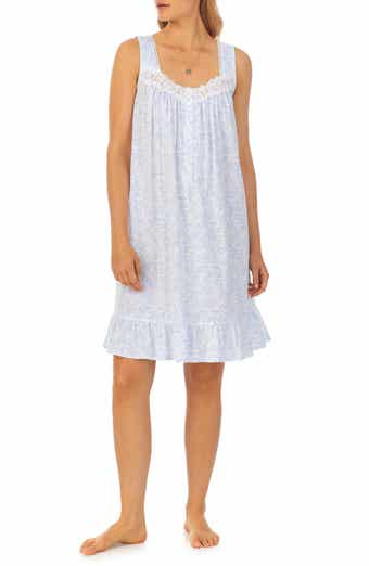 Essential Elements 3 Pack: Womens 100% Cotton Sleep Shirt - Soft Printed  Sleep Dress Nightgown Sleepwear Pajama Nightshirt (Small, Set C) at  Women's  Clothing store