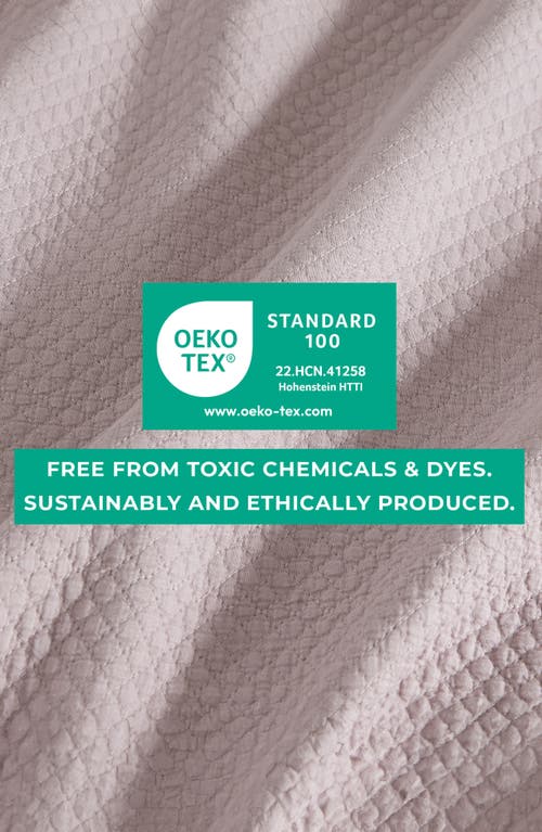 Woven & Weft Stonewashed Quilt & Sham Set In Rose Pink