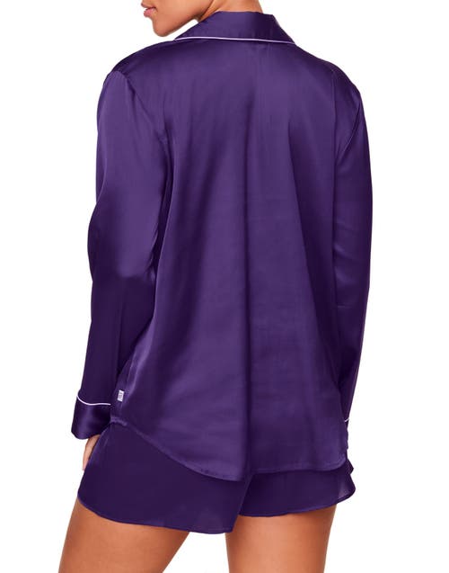 Shop Adore Me Sammi Pajama Set In Dark Purple