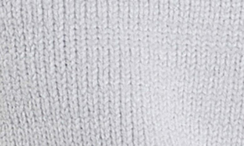 English Factory Zip Mock Neck Cap Sleeve Sweater In Grey
