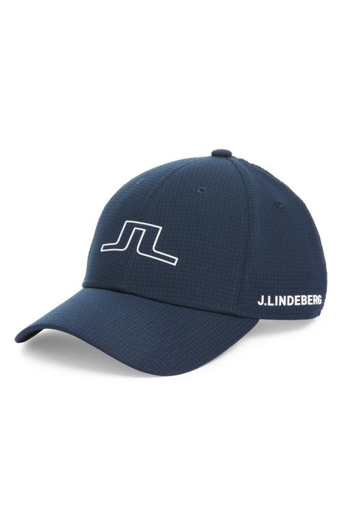 Shop J. Lindeberg Caden Golf Cap In Jl Navy