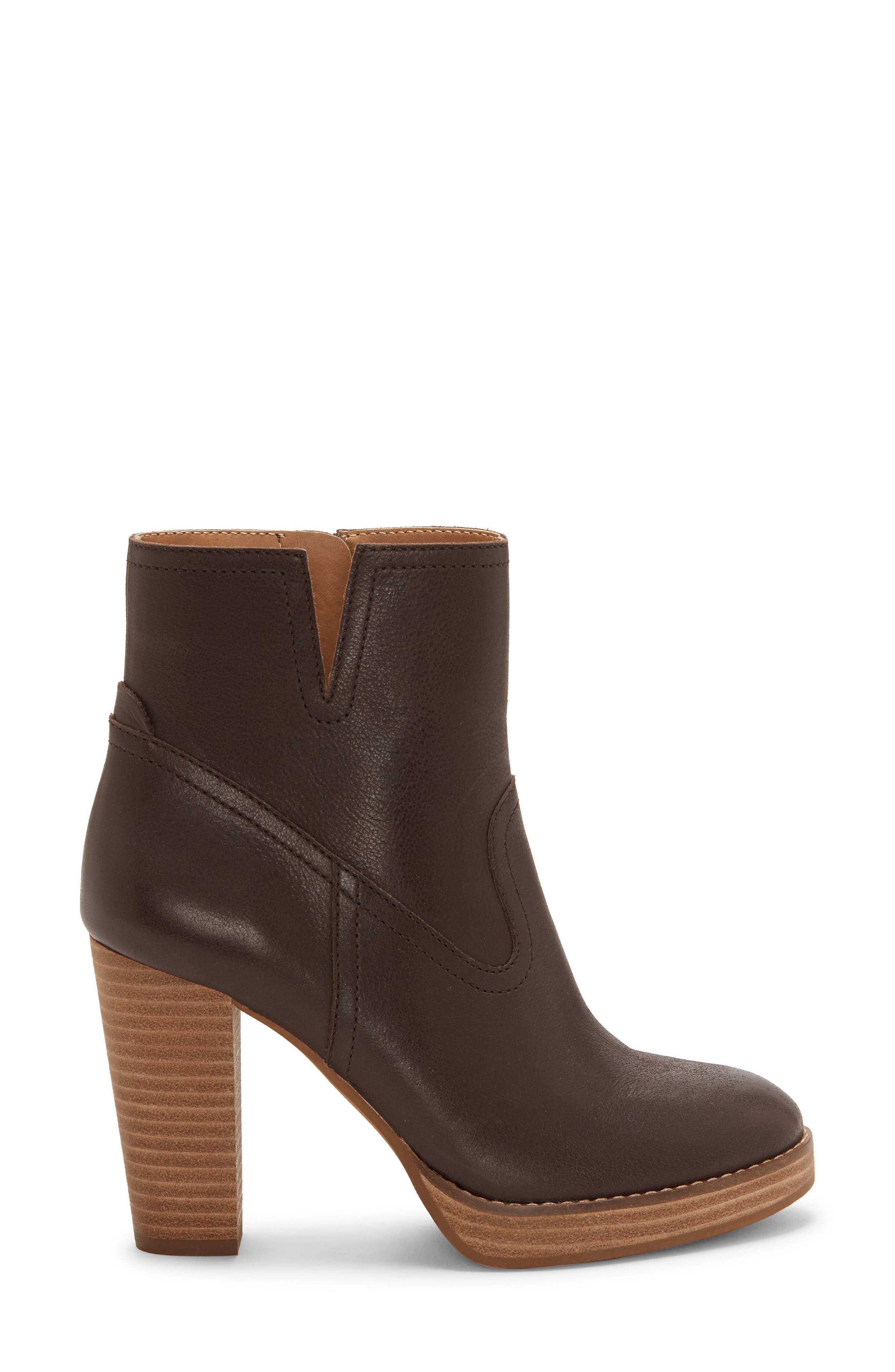 lucky brand quintei platform booties
