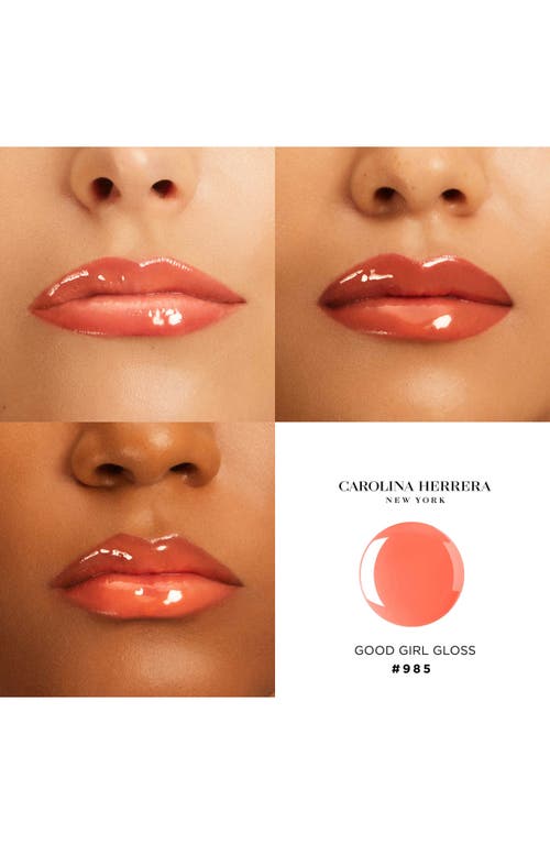 Carolina Herrera Good Girl Lip Gloss In 985 Orange Delight