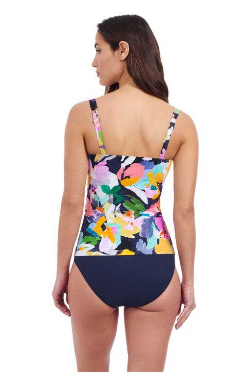 Profile By Gottex Holi D Cup Underwire Crisscross Tankini In Multi