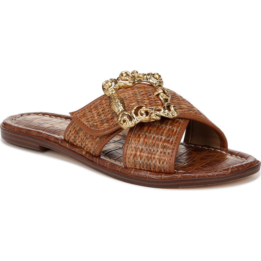 Sam Edelman Gracyn Slide Sandal In Cuoio
