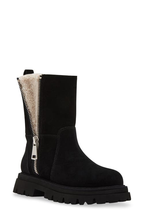 Shop Blondo Burnout Waterproof Boot In Black Suede