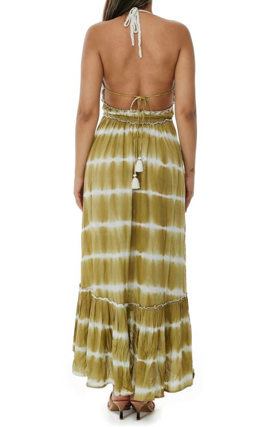 RANEE'S RANEES EMBELLISHED HALTER MAXI DRESS