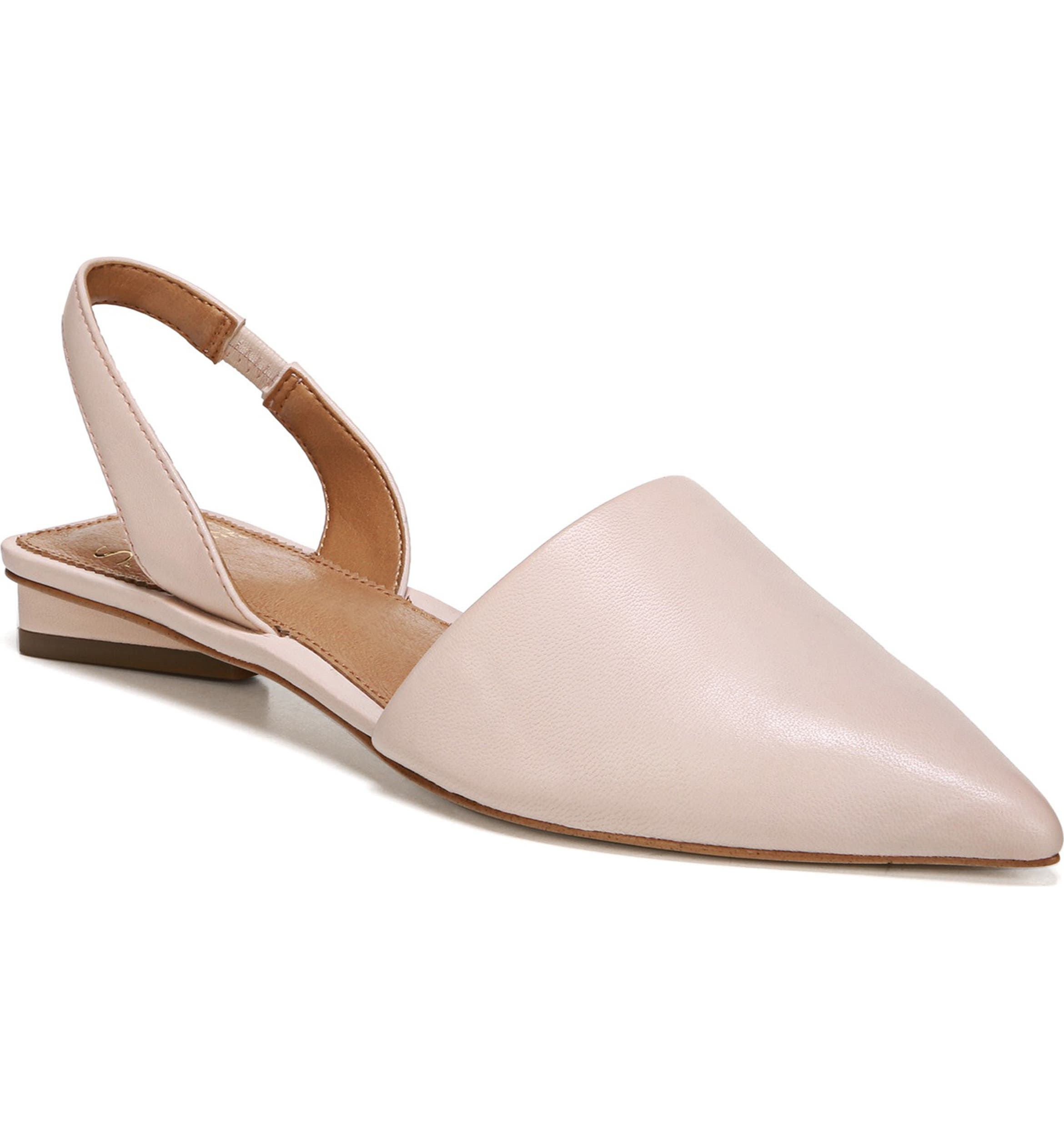 SARTO by Franco Sarto Pointed Toe Slingback Flat (Women) | Nordstrom