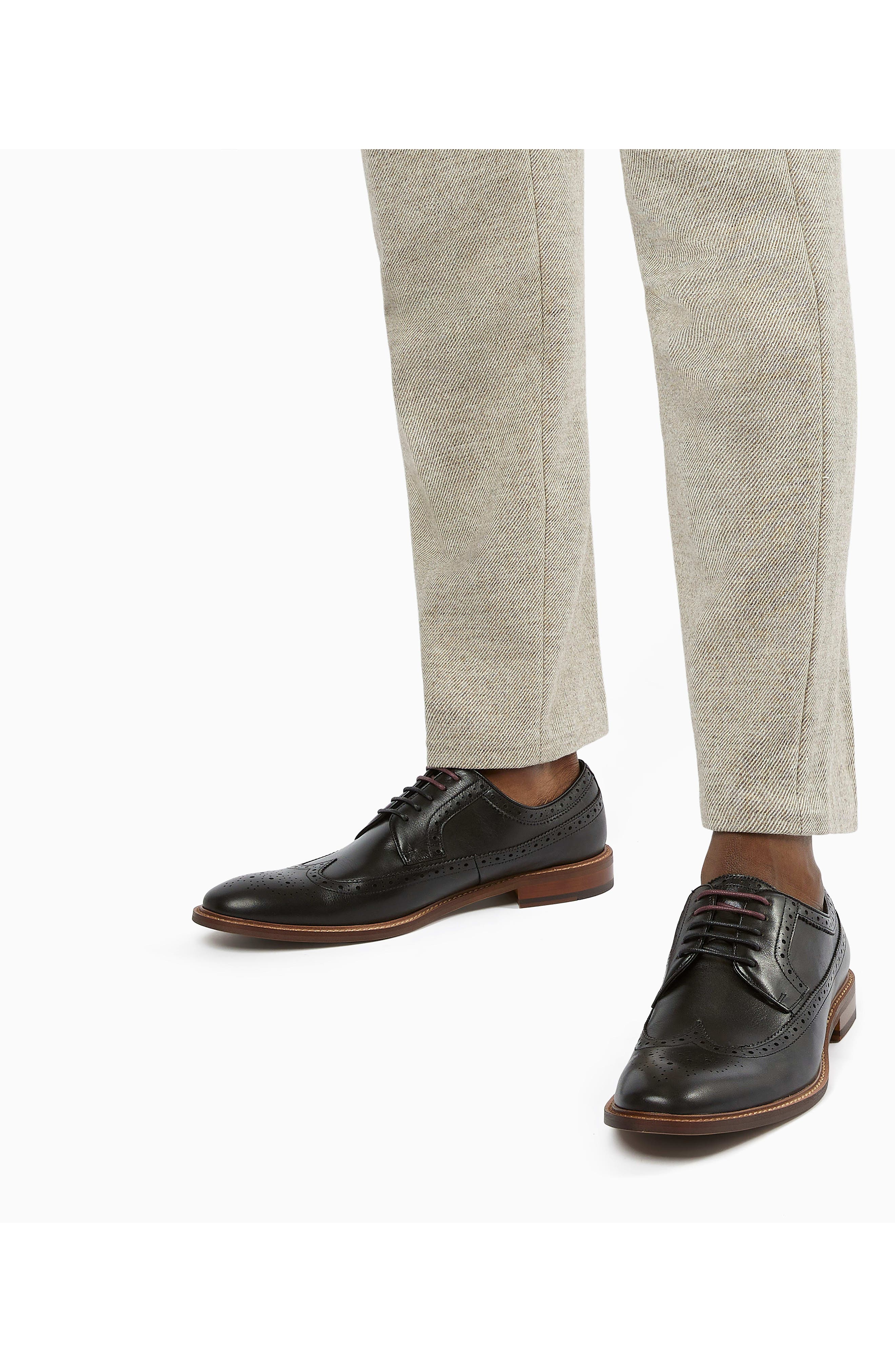 Dune London Superior Brogue in Black