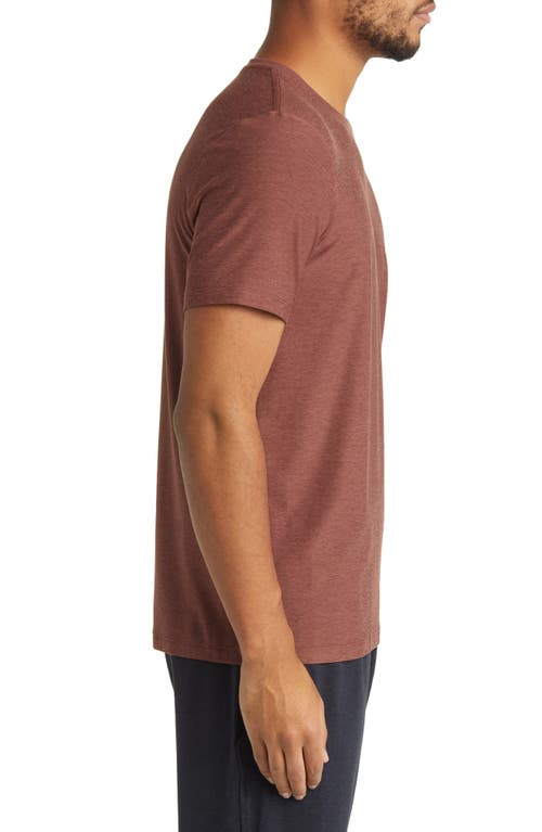 Shop Beyond Yoga Always Beyond 2.0 T-shirt In Maple Heather