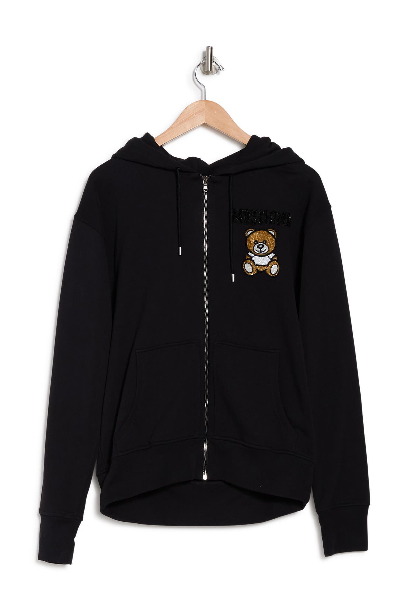 Moschino Bear Sweatshirt In Black
