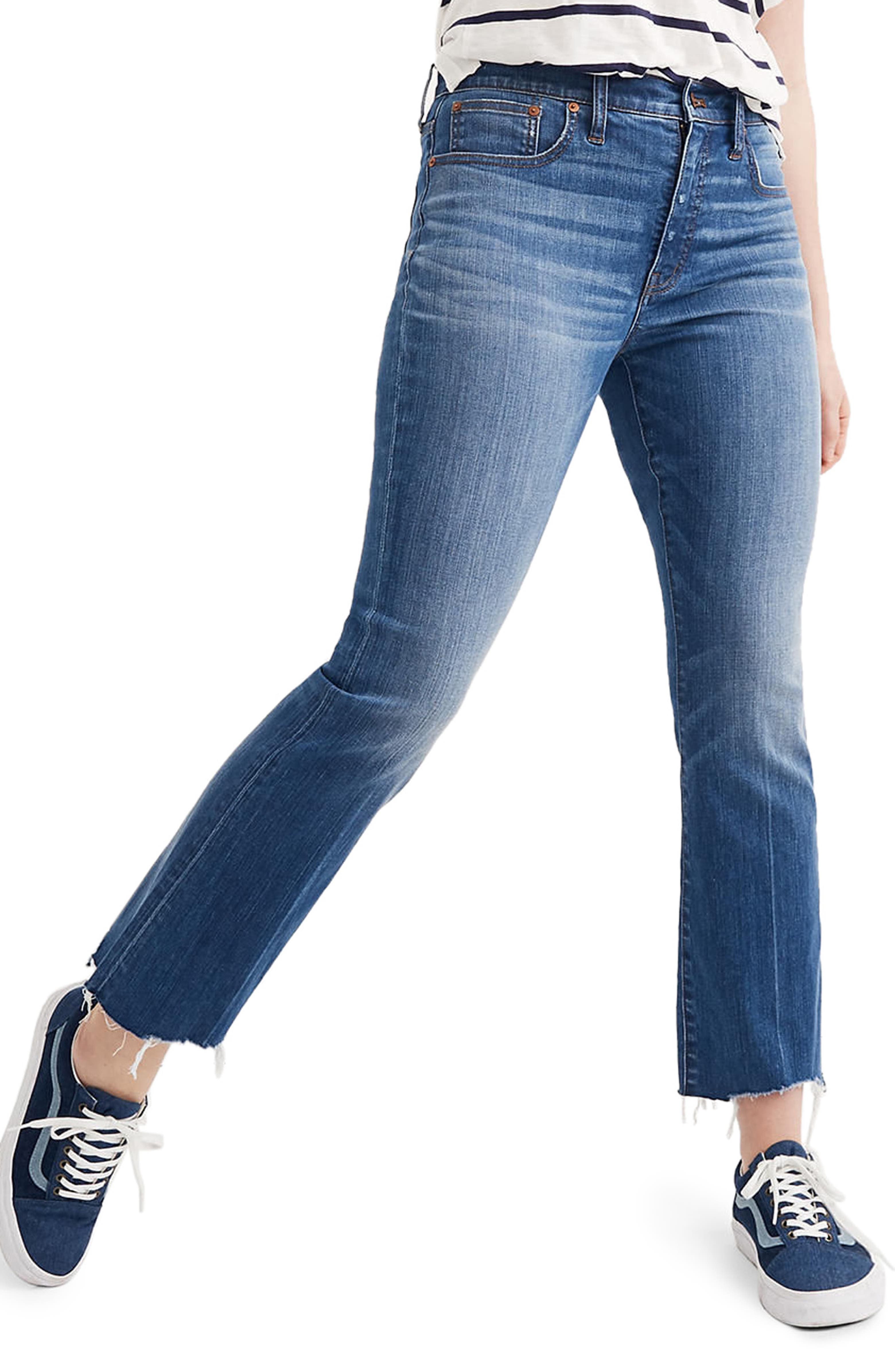 Madewell Cali Demi Boot Jeans (Haywood Wash) | Nordstrom