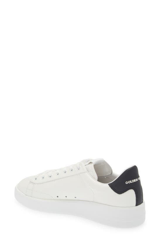 Golden Goose Mens Silver Com Pure Star Bio Logo-print Faux-leather Low-top Trainers In White