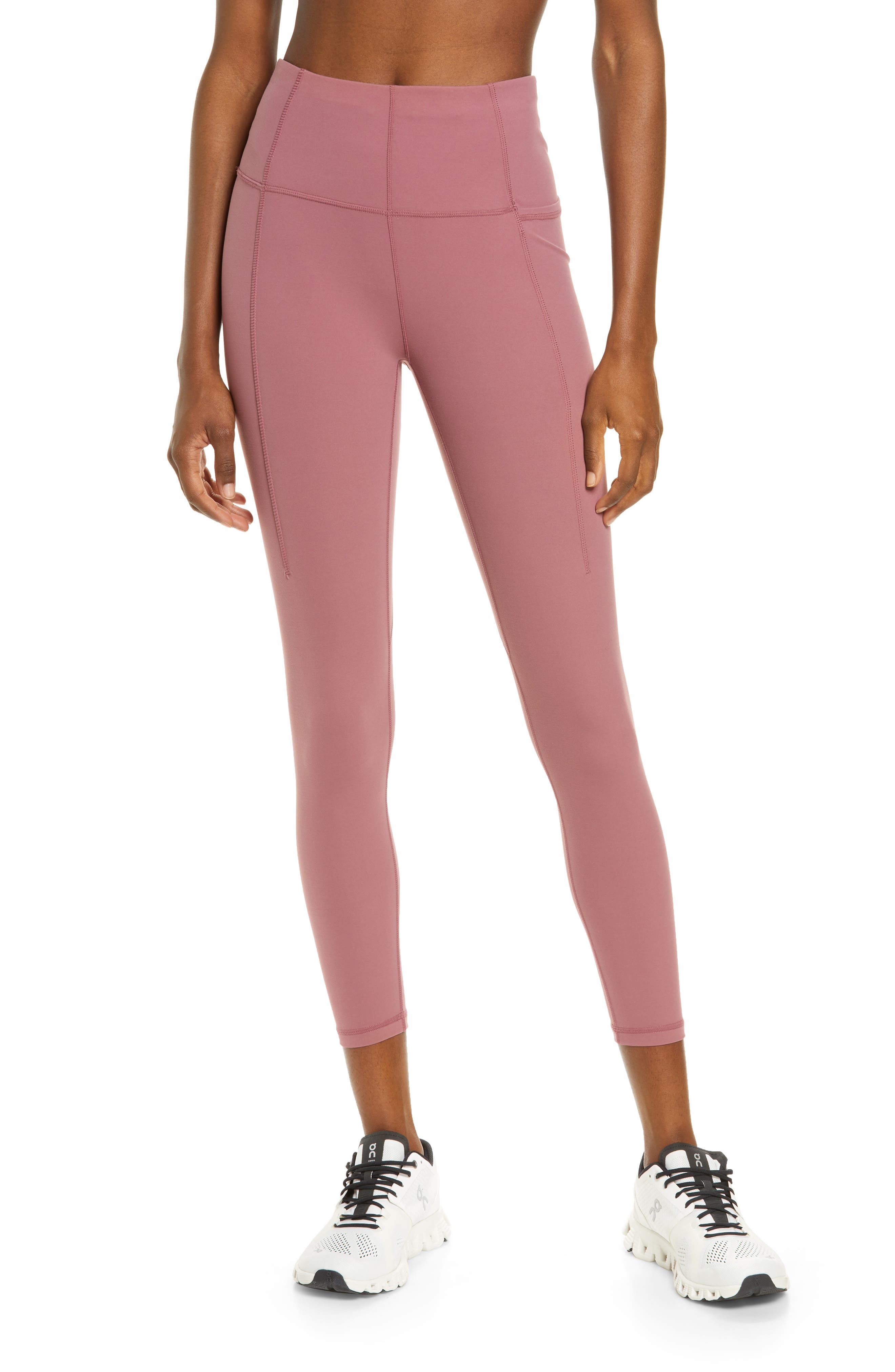 pink athletic pants