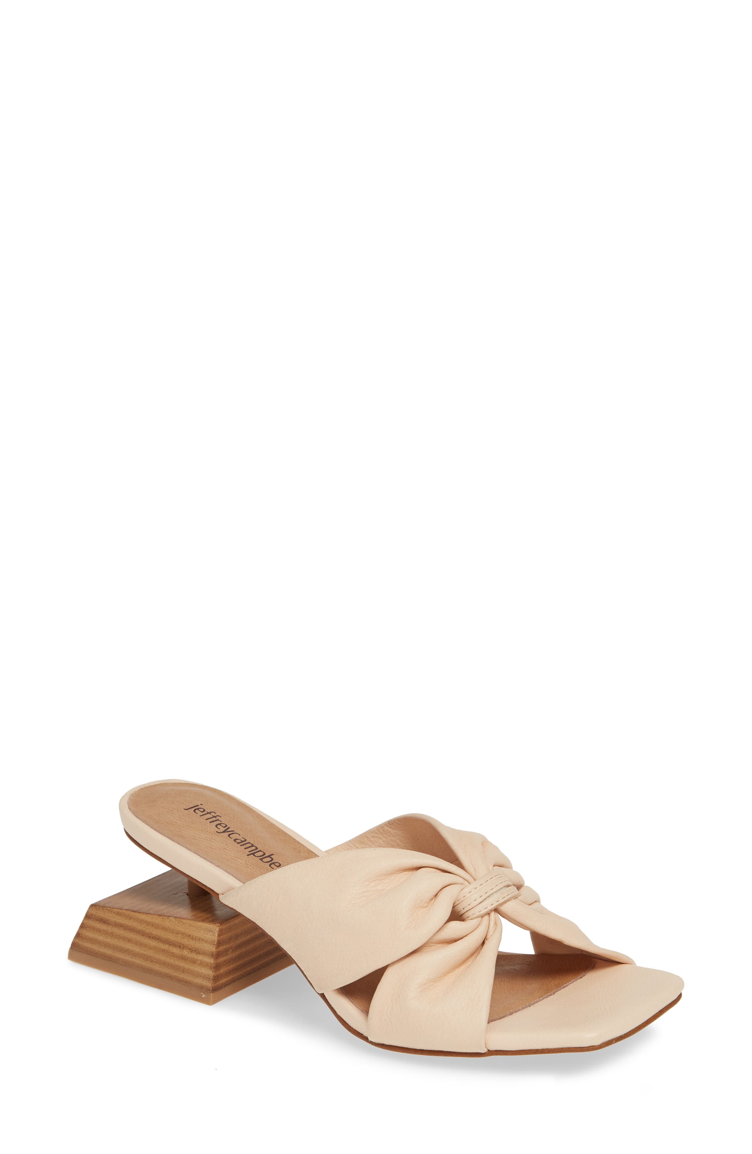 Jeffrey Campbell Berserk Modular Heel Mule, Beige