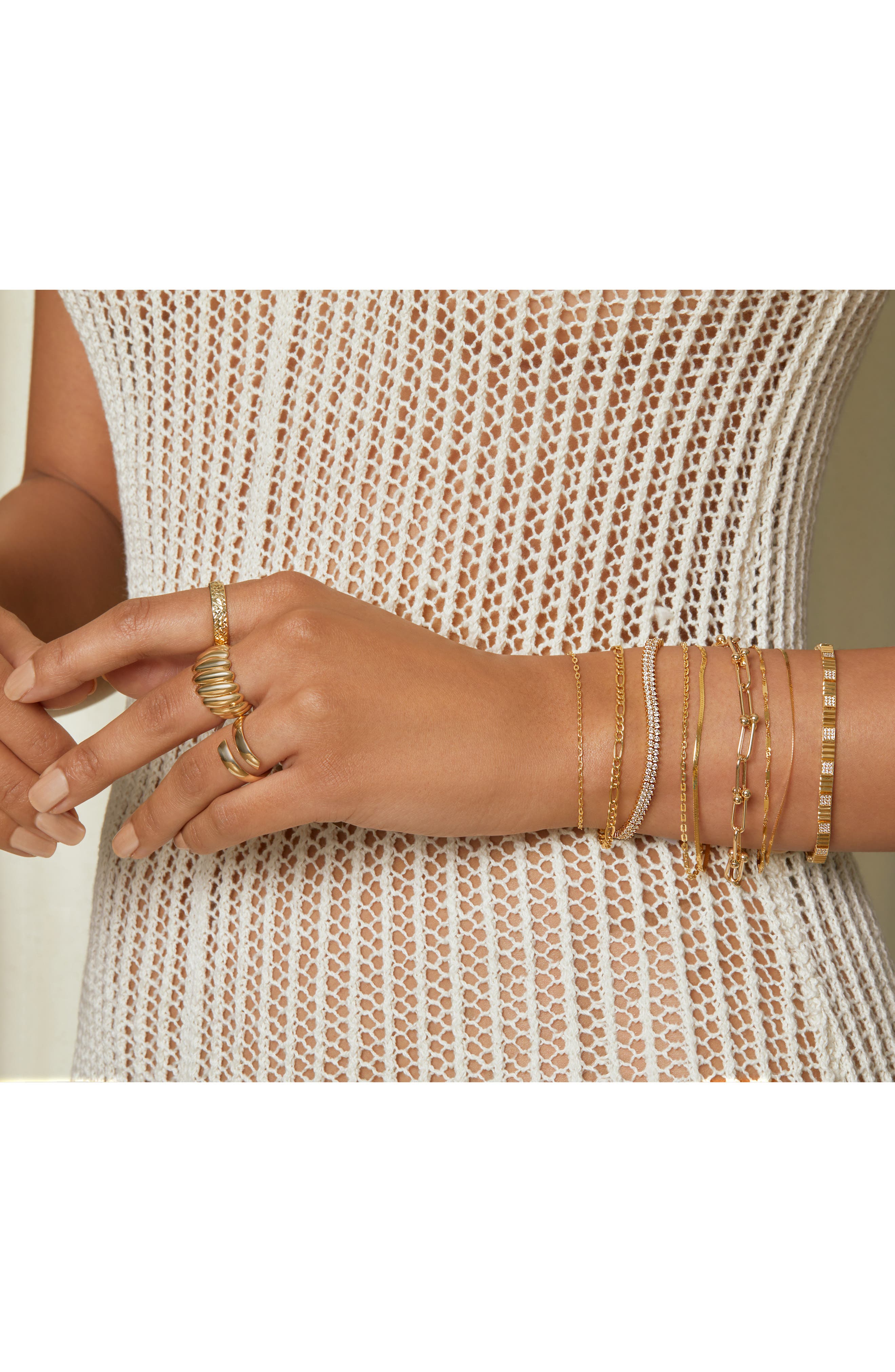 Bony Levy Herringbone Chain Bracelet Nordstrom