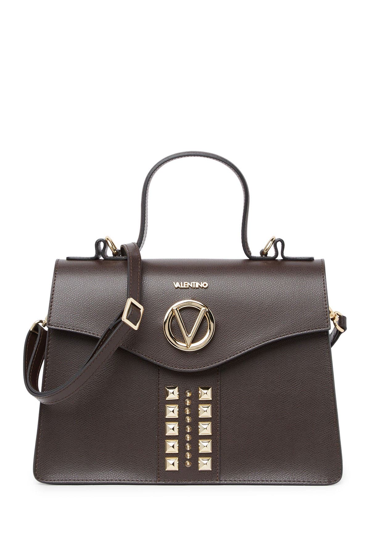 Valentino By Mario Valentino Melanie Leather Top Handle Bag In ...