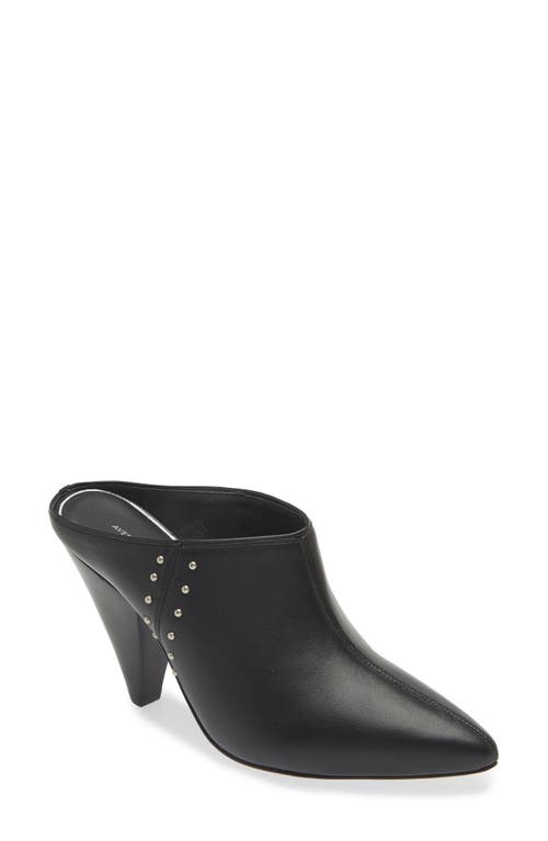 Shop Avec Les Filles Mia Studded Mule In Black