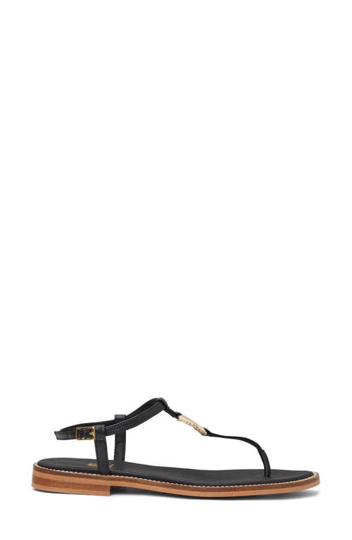 Bruno Magli Jenna T-strap Sandal In Black
