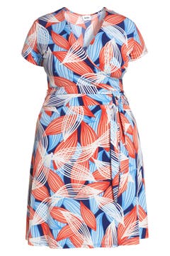 Leota Perfect Faux Wrap Dress (Plus Size) | Nordstrom