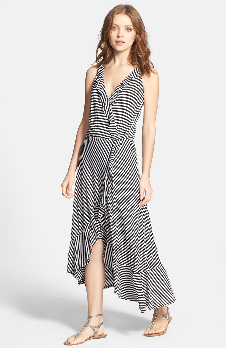 Ella Moss 'Mallory' Stripe Faux Wrap Dress | Nordstrom