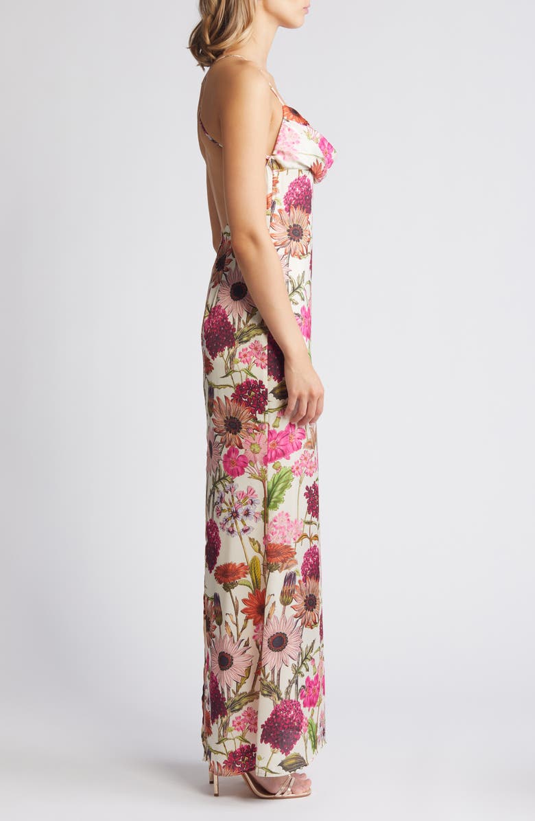 Katie May Tara Floral Print Sleeveless Gown | Nordstrom