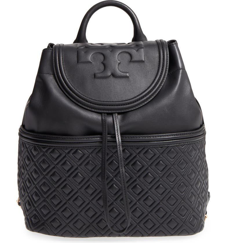 Tory Burch 'Fleming' Quilted Lambskin Leather Backpack | Nordstrom