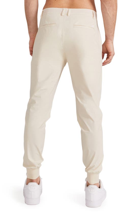 Shop Redvanly Halliday Pocket Golf Joggers In Oat