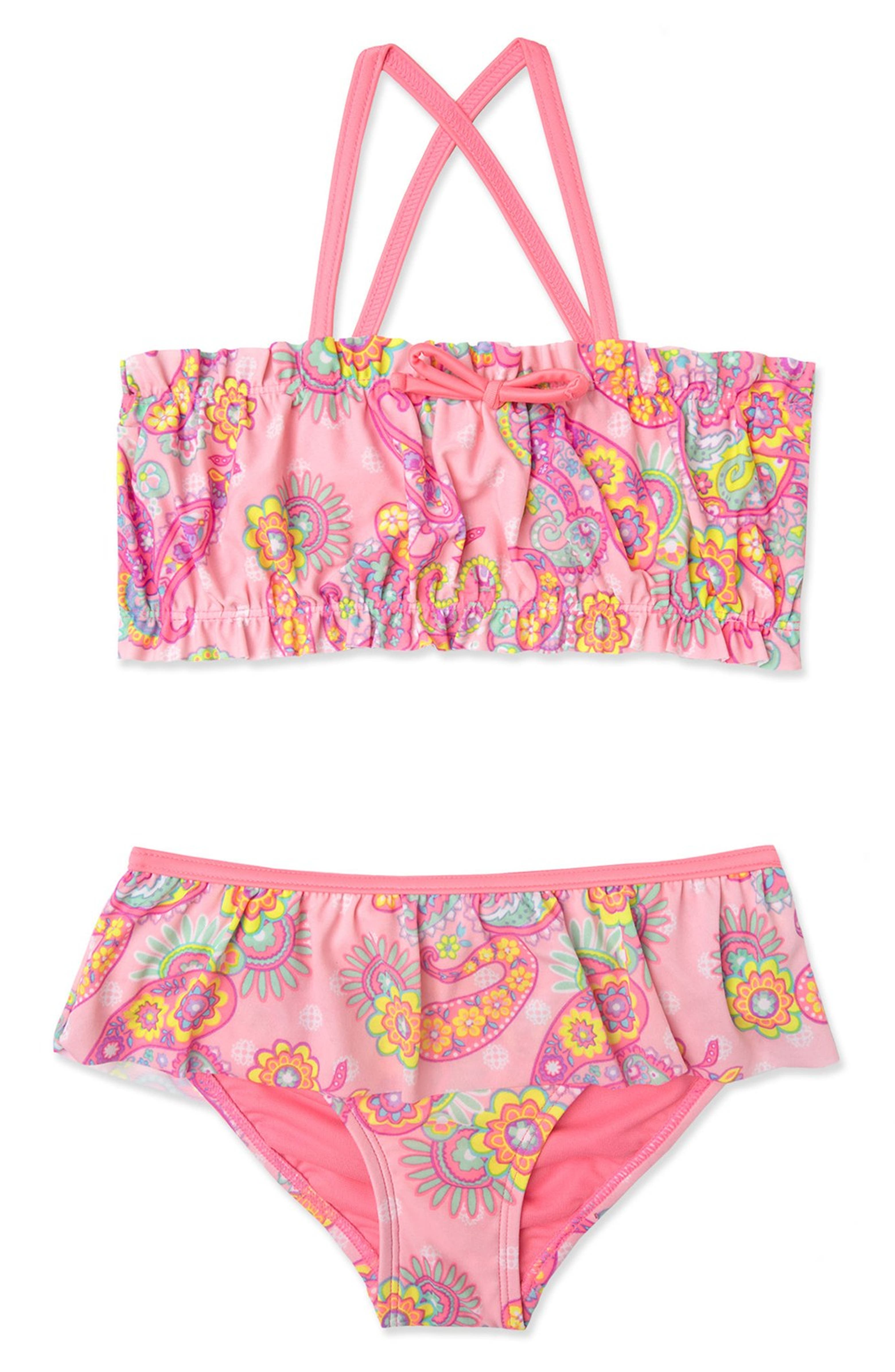 Hula Star Paisley Two-Piece Swimsuit (Toddler Girls & Little Girls ...