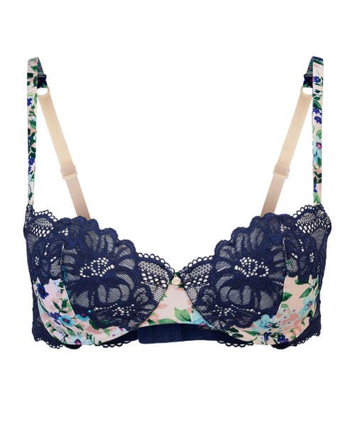 Shop Adore Me Mathilda Contour Balconette Bra In Floral White