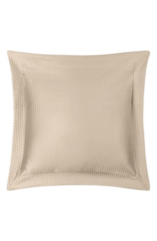 Matouk Pearl Euro Pillow Sham in Almond at Nordstrom