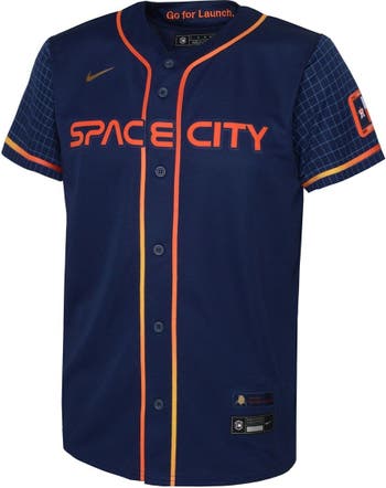 Nike Houston Astros Official Replica Jersey Blue - TEAM NAVY