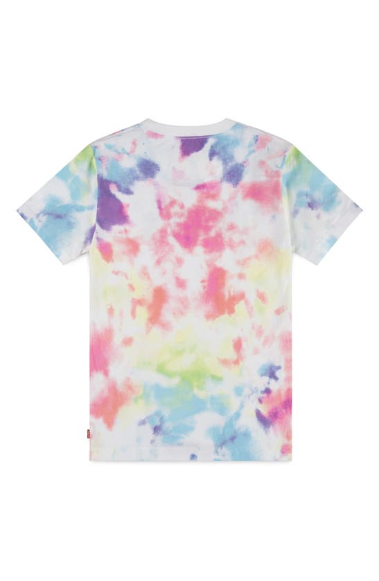 Shop Levi's® Kids' Tie Dye T-shirt In White