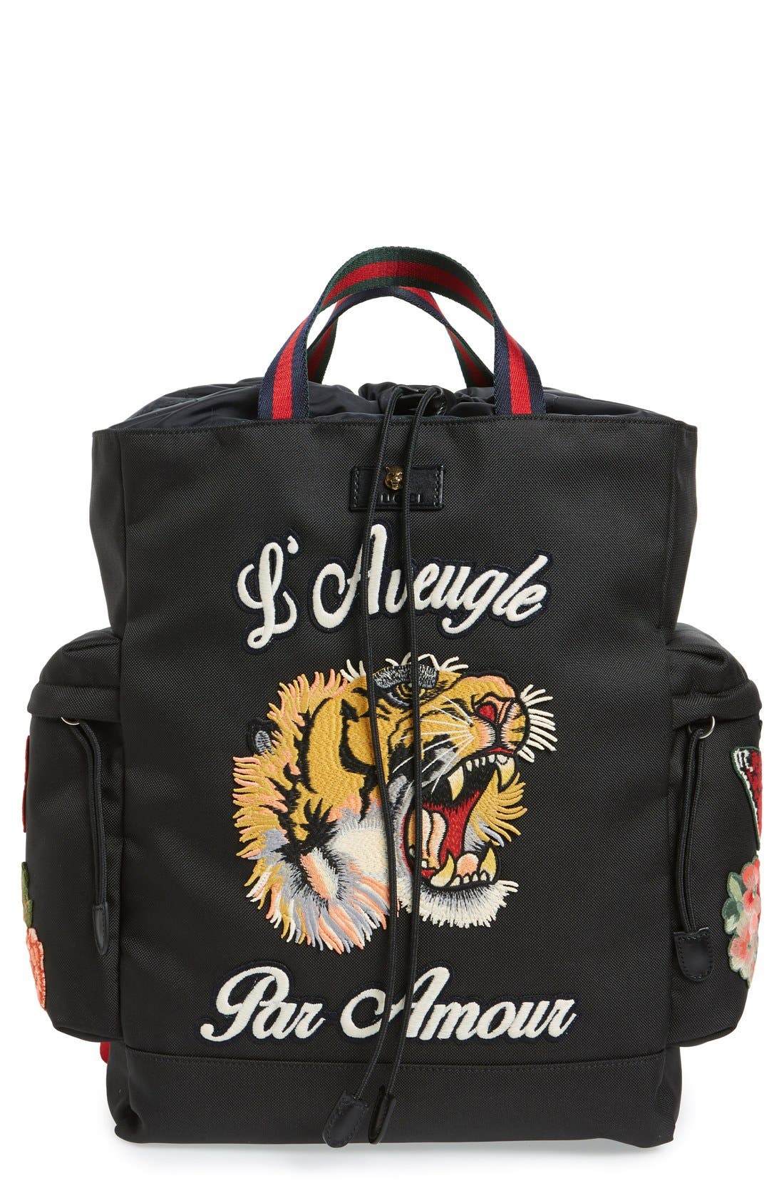 gucci backpack patches