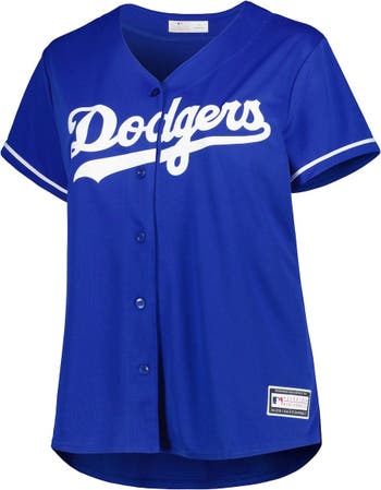 Profile Women's Freddie Freeman Royal Los Angeles Dodgers Plus Size Replica Player Jersey