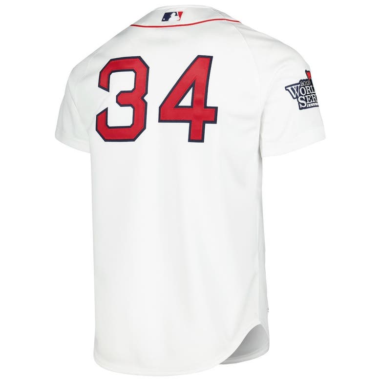 Mitchell & Ness Men's David Ortiz White Boston Red Sox Cooperstown  Collection Authentic Jersey