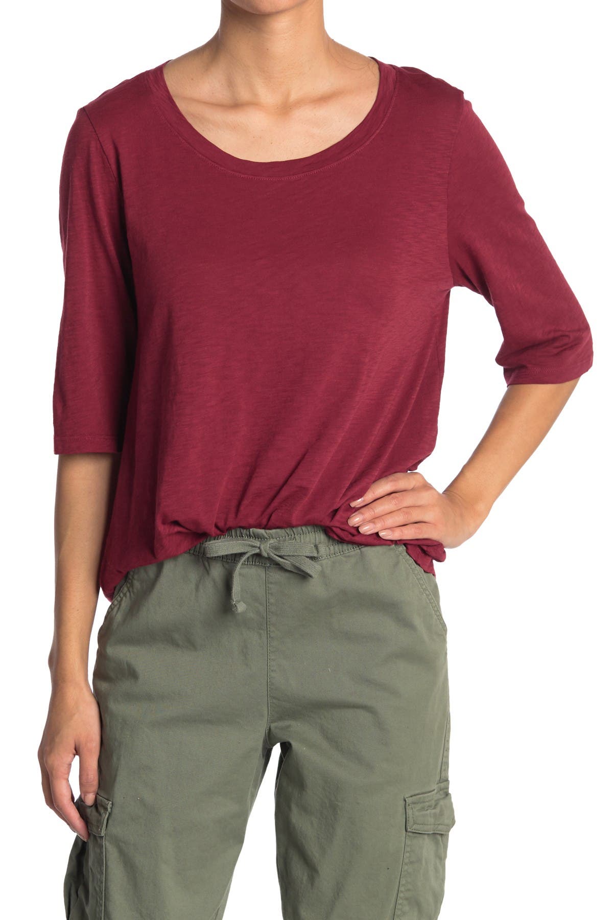 michael stars off the shoulder jumpsuit