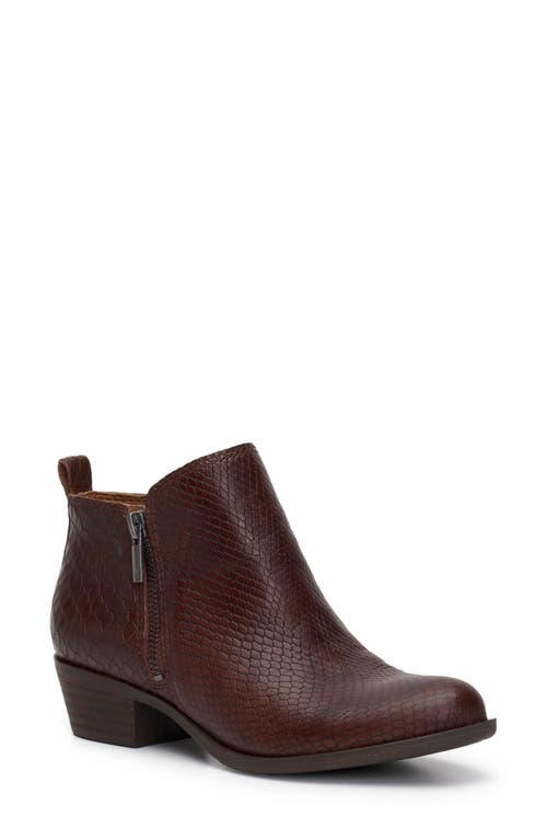 Lucky Brand Basel Bootie in Roasted