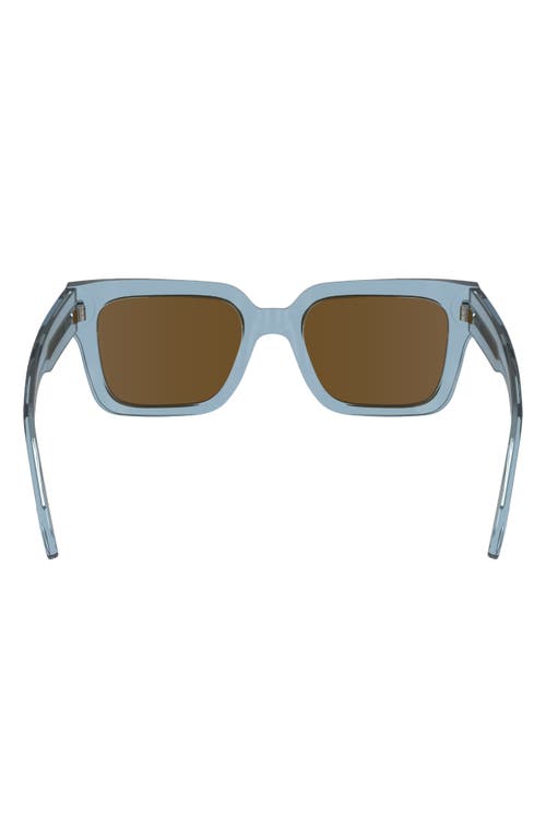 Paul Smith Kenton Square Sunglasses, 52mm In Azure