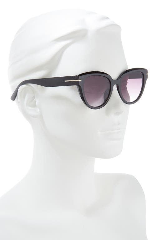 Shop Bp. 53mm Cat Eye Sunglasses In Black