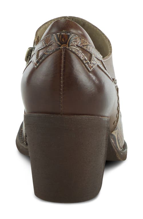 Shop L'artiste By Spring Step Zappa Bootie In Brown