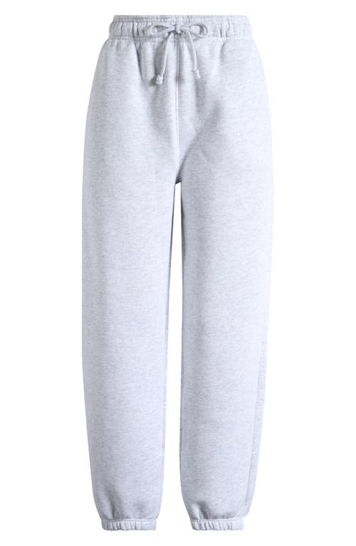 Shop Topshop Cotton Blend Joggers In Grey